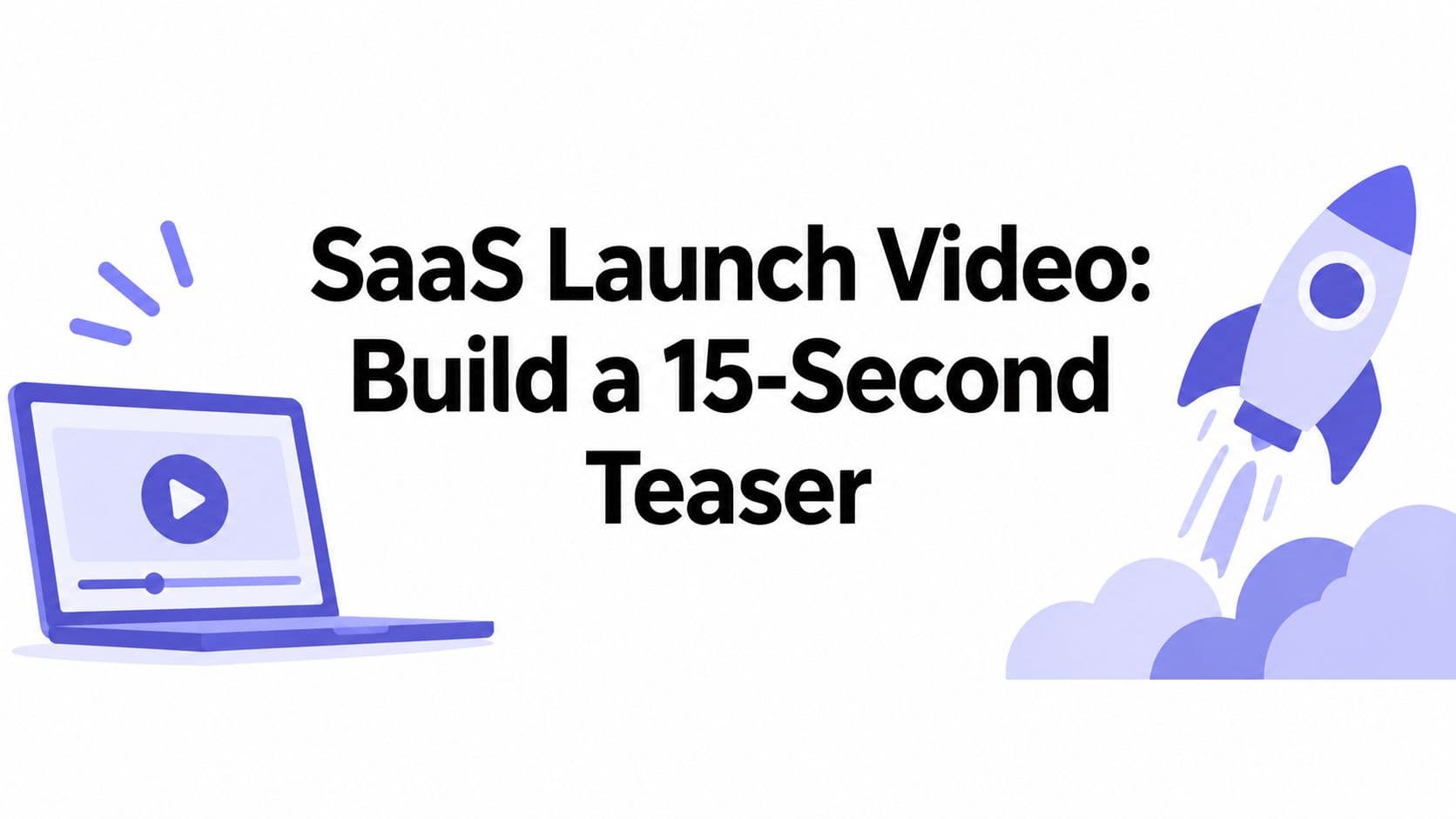 SaaS Launch Video: Build a 15-Second Teaser