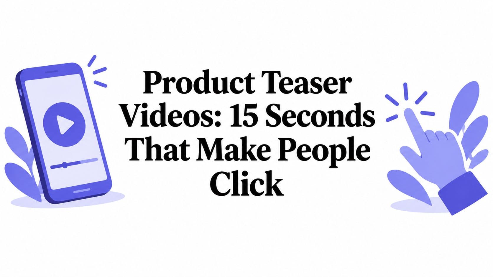 Product Teaser Videos: 15 Seconds That Make People Click