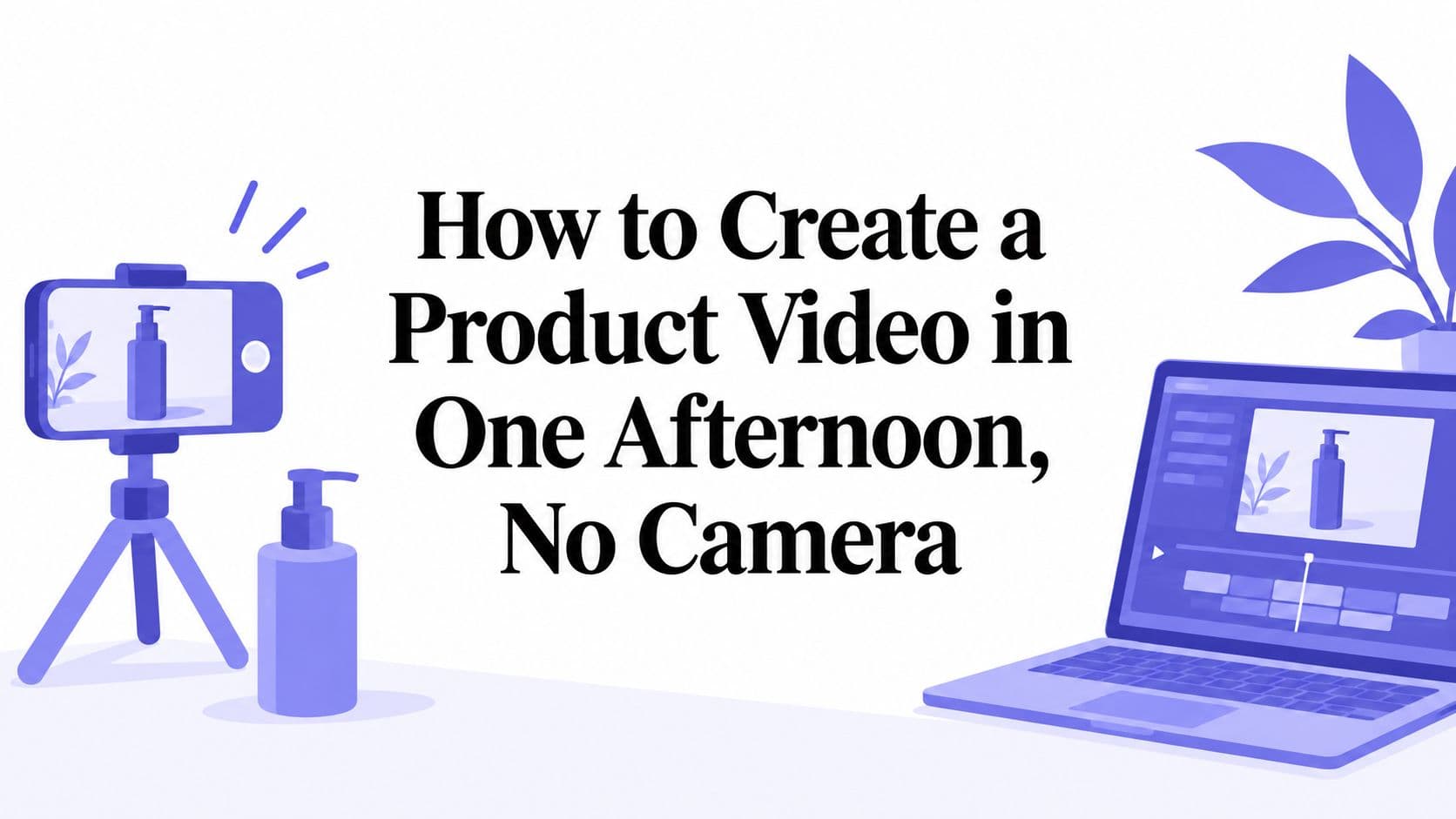 How to Create a Product Video in One Afternoon, No Camera