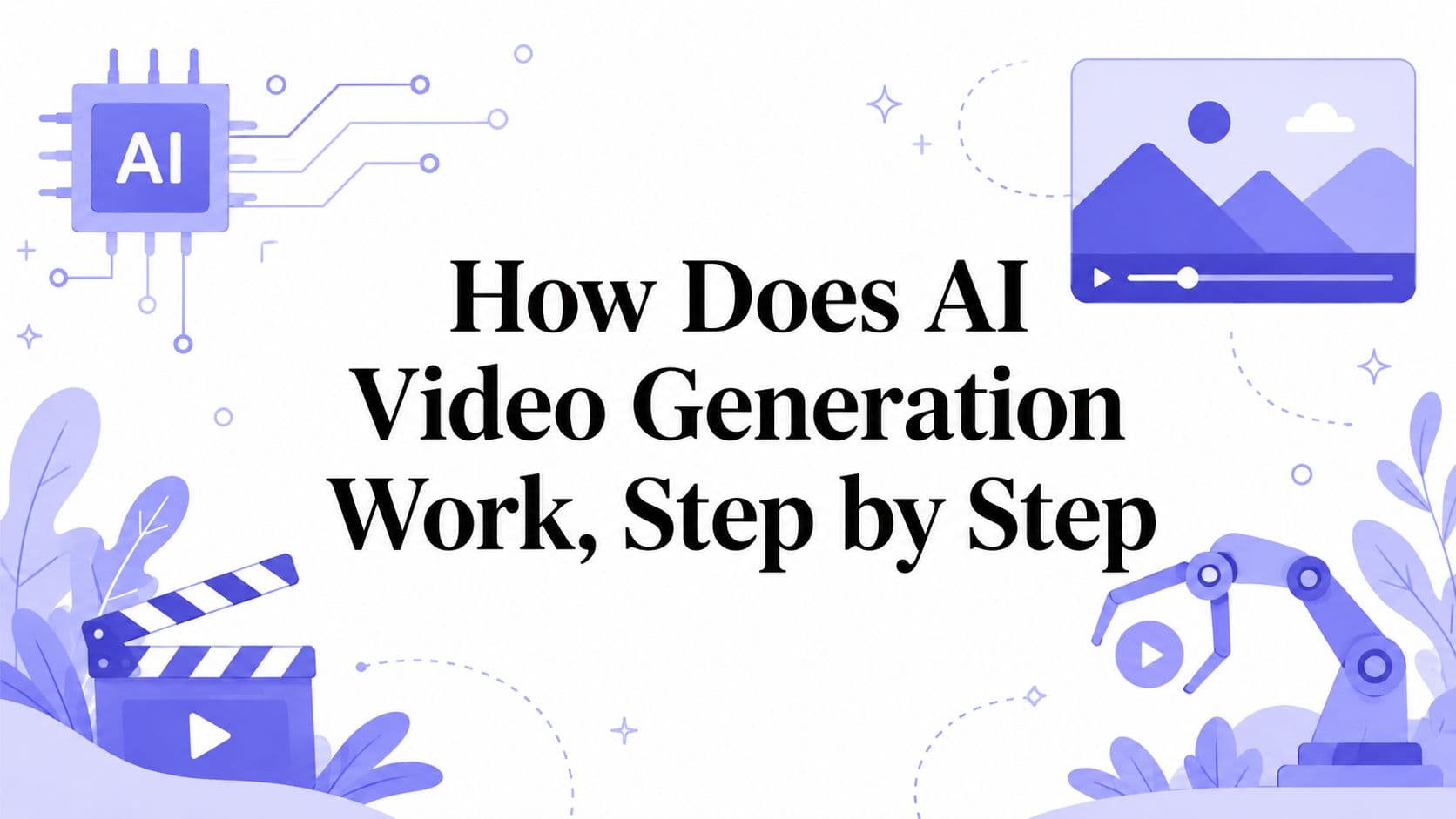 How Does AI Video Generation Work, Step by Step