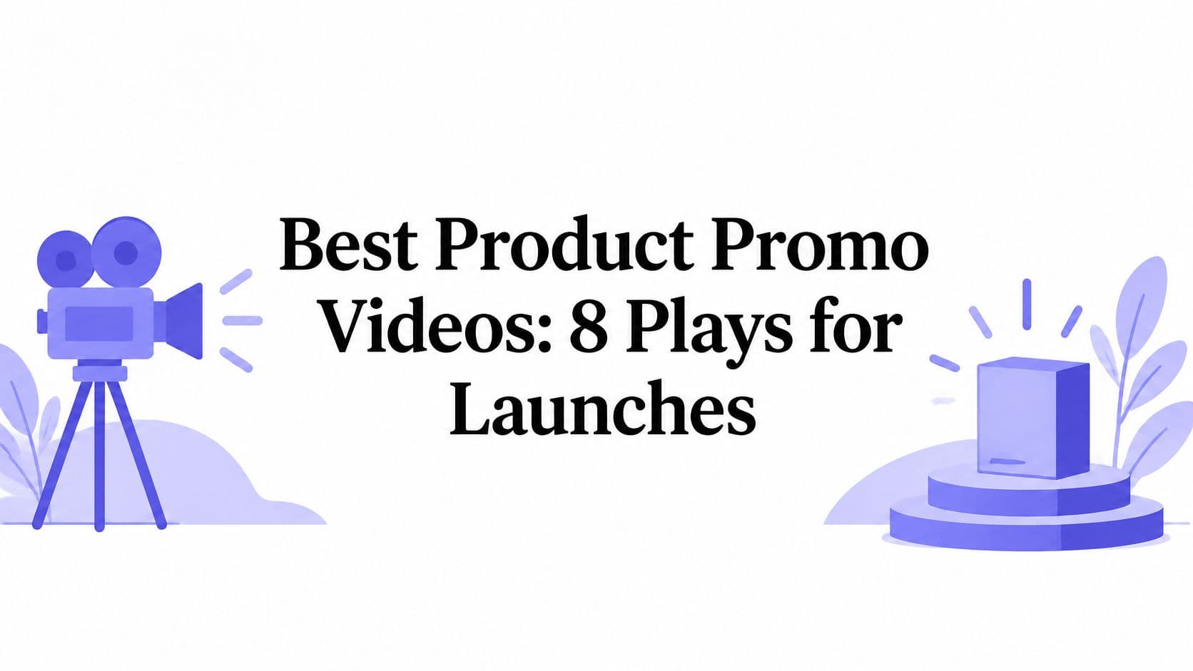 Best Product Promo Videos: 8 Plays for Launches