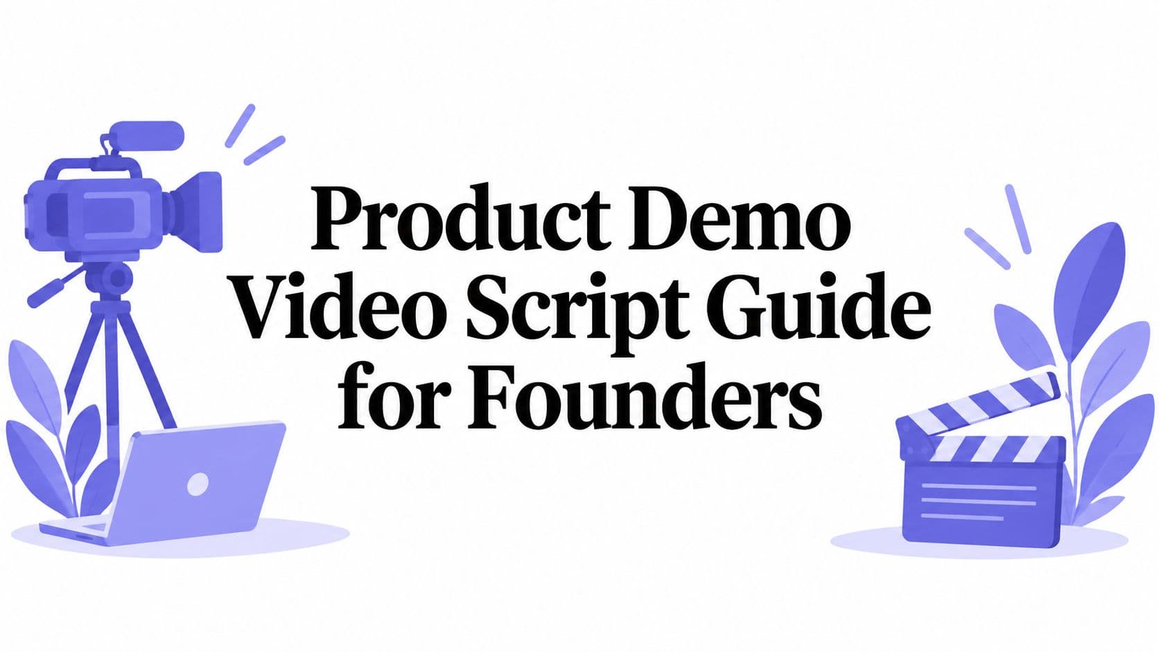 Product Demo Video Script Guide for Founders
