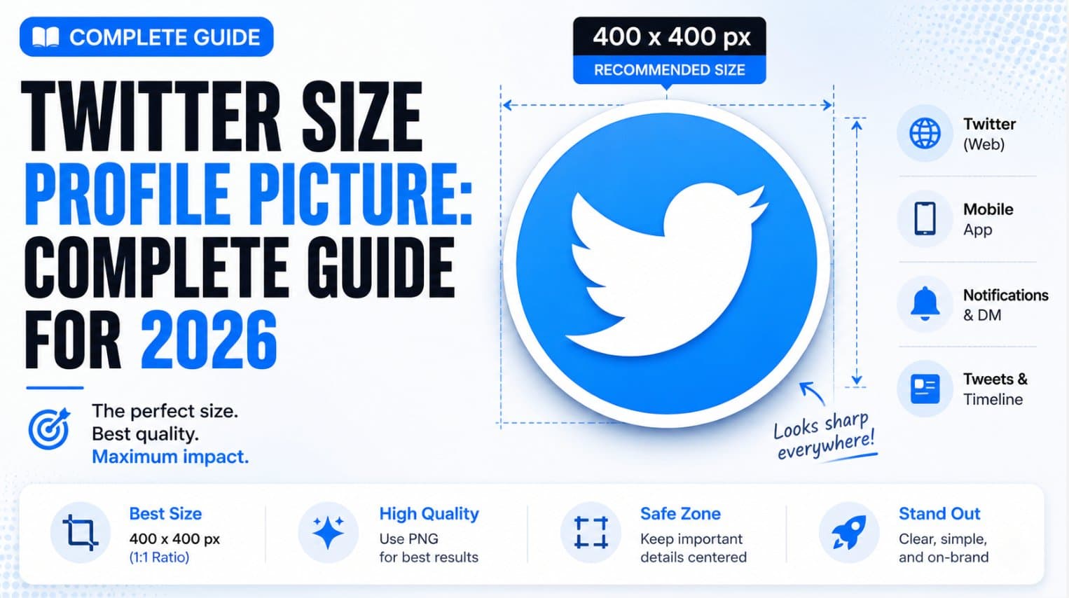 Twitter Size Profile Picture: Complete Guide for 2026
